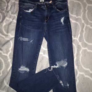 sneak peek skinny jeans